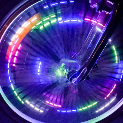 Luces LED para ruedas de bicicleta