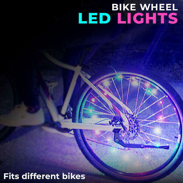 Luces LED para ruedas de bicicleta