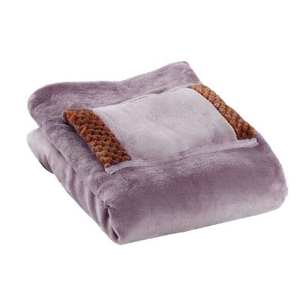 Soft blanket with heater